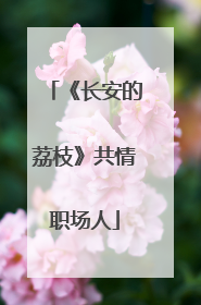 《长安的荔枝》共情职场人