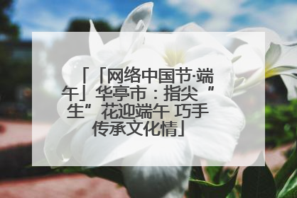 「网络中国节·端午」华亭市：指尖“生”花迎端午 巧手传承文化情