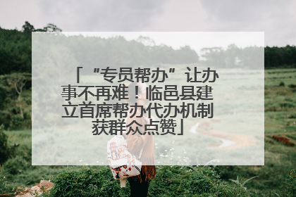 “专员帮办”让办事不再难！临邑县建立首席帮办代办机制获群众点赞