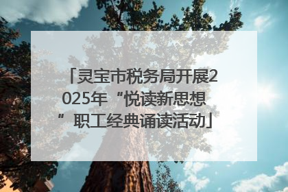 灵宝市税务局开展2025年“悦读新思想”职工经典诵读活动