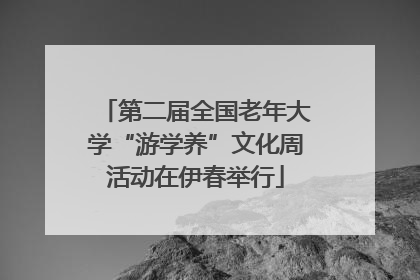 第二届全国老年大学“游学养”文化周活动在伊春举行