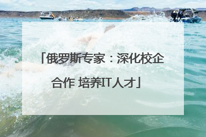俄罗斯专家：深化校企合作 培养IT人才