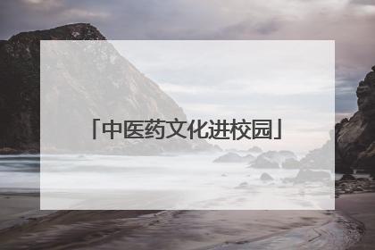 中医药文化进校园