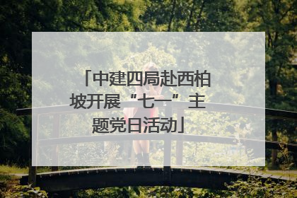 中建四局赴西柏坡开展“七一”主题党日活动