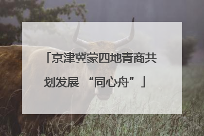 京津冀蒙四地青商共划发展 “同心舟”