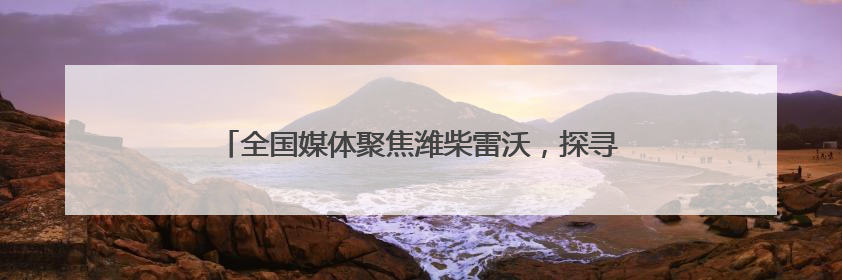 全国媒体聚焦潍柴雷沃，探寻中国智慧农业的“新质密码”