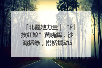 北疆她力量｜“科技红娘”黄晓辉：沙海播绿，搭桥撬动5.3亿研发