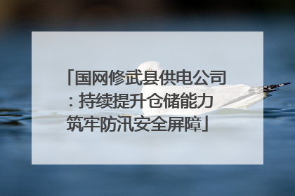 国网修武县供电公司：持续提升仓储能力 筑牢防汛安全屏障