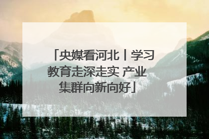 央媒看河北丨学习教育走深走实 产业集群向新向好