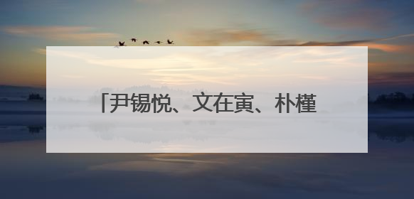 尹锡悦、文在寅、朴槿惠、李明博，纷纷出面