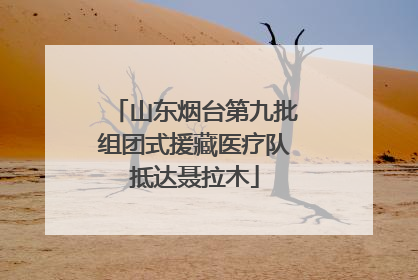 山东烟台第九批组团式援藏医疗队抵达聂拉木