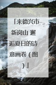 来德兴市新岗山 邂逅夏日的诗意画卷（图）