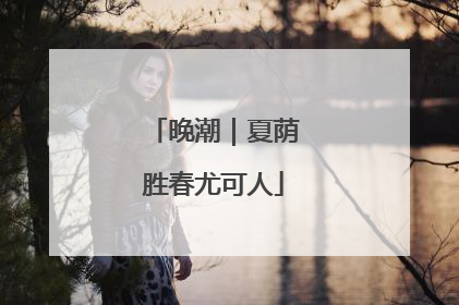 晚潮｜夏荫胜春尤可人
