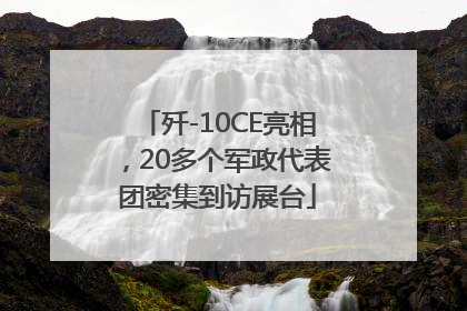 歼-10CE亮相，20多个军政代表团密集到访展台