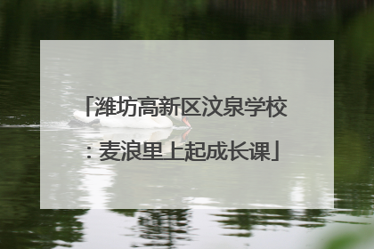 潍坊高新区汶泉学校：麦浪里上起成长课