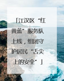 江汉区“红黄蓝”服务队上线，组团守护居民“舌尖上的安全”