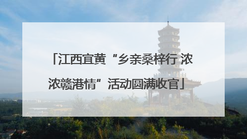 江西宜黄“乡亲桑梓行 浓浓赣港情”活动圆满收官
