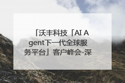 沃丰科技「AI Agent下一代全球服务平台」客户峰会-深圳站圆满落幕！