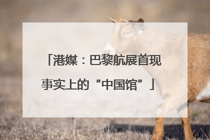 港媒：巴黎航展首现事实上的“中国馆”