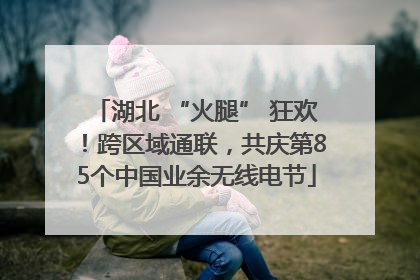 湖北 “火腿” 狂欢！跨区域通联，共庆第85个中国业余无线电节