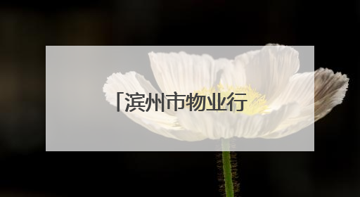 滨州市物业行业5公里健步走活动圆满收官