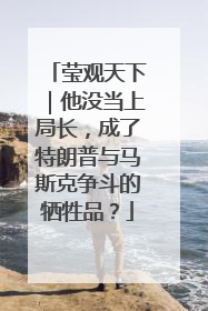 莹观天下｜他没当上局长，成了特朗普与马斯克争斗的牺牲品？