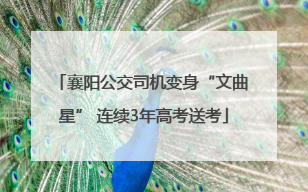 襄阳公交司机变身“文曲星” 连续3年高考送考