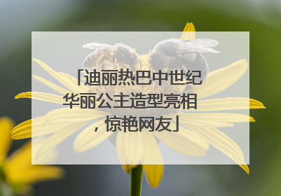 迪丽热巴中世纪华丽公主造型亮相，惊艳网友