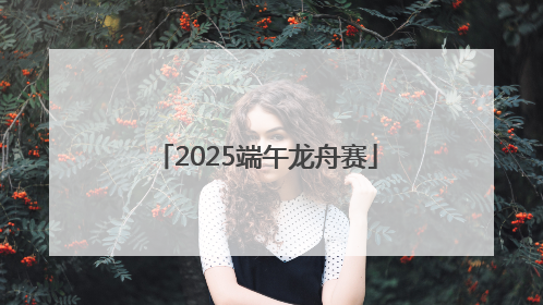2025端午龙舟赛